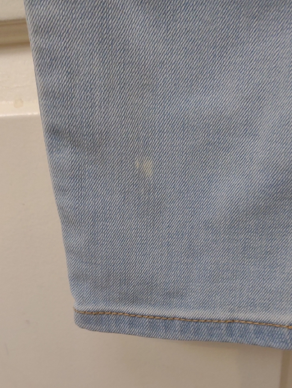 Lucky Brand Lolita Ankle Crop Curvy Stretch Distressed Light Blue Jeans - Picture 8 of 15